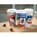 hot sale kids travel mugs with silicon sleeve